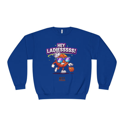 Hey Ladies Crown Crewneck Sweatshirt (Mult Colors)