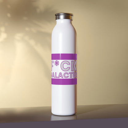 "fuck galactus" Marvel Snap Slim Water Bottle