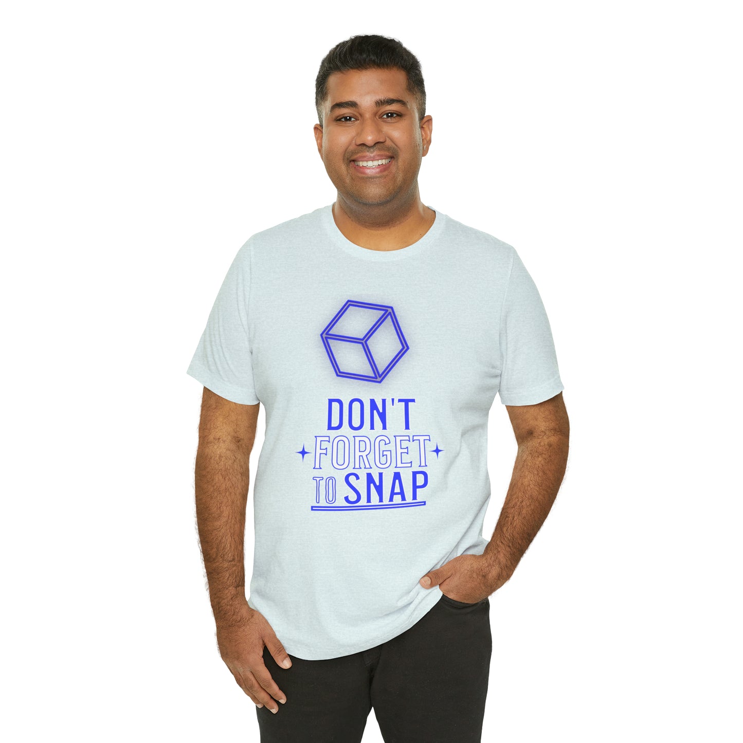 "don't forget to snap" Marvel Snap Unisex Jersey Short Sleeve Tee