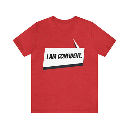 "I am confident" Marvel Snap Unisex Jersey Short Sleeve Tee