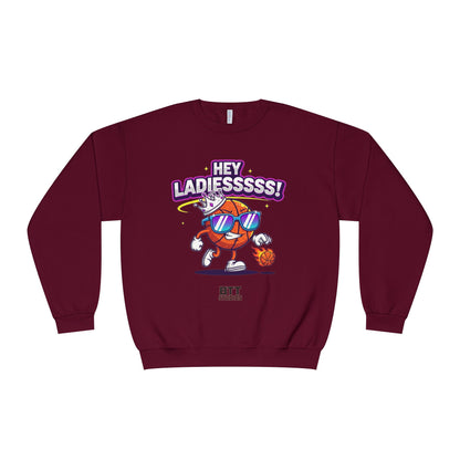 Hey Ladies Crown Crewneck Sweatshirt (Mult Colors)