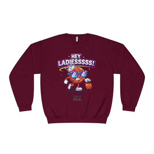 Hey Ladies Crown Crewneck Sweatshirt (Mult Colors)
