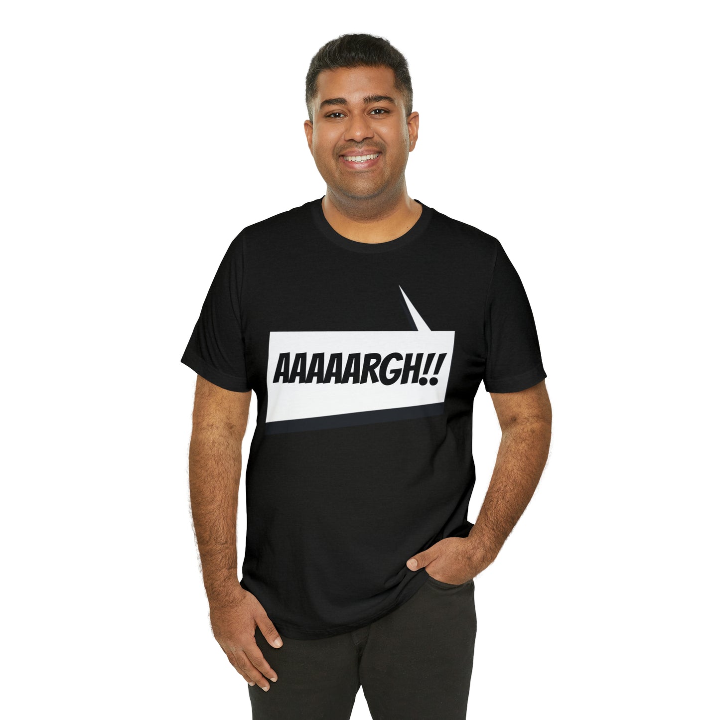 "aaaaargh!!!" Marvel Snap Unisex Jersey Short Sleeve Tee