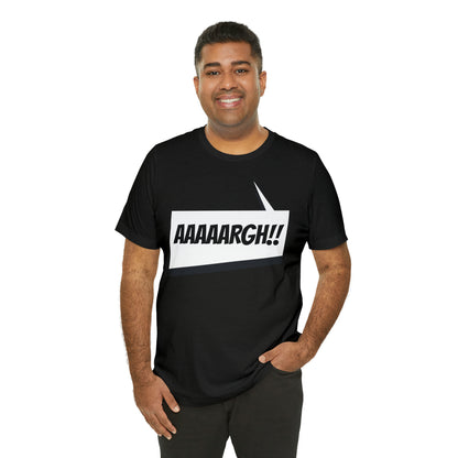 "aaaaargh!!!" Marvel Snap Unisex Jersey Short Sleeve Tee
