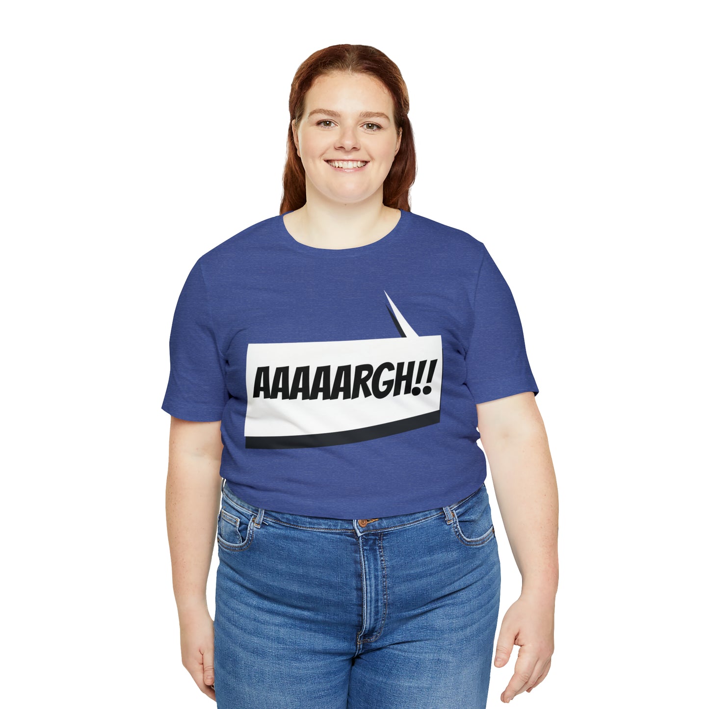 "aaaaargh!!!" Marvel Snap Unisex Jersey Short Sleeve Tee