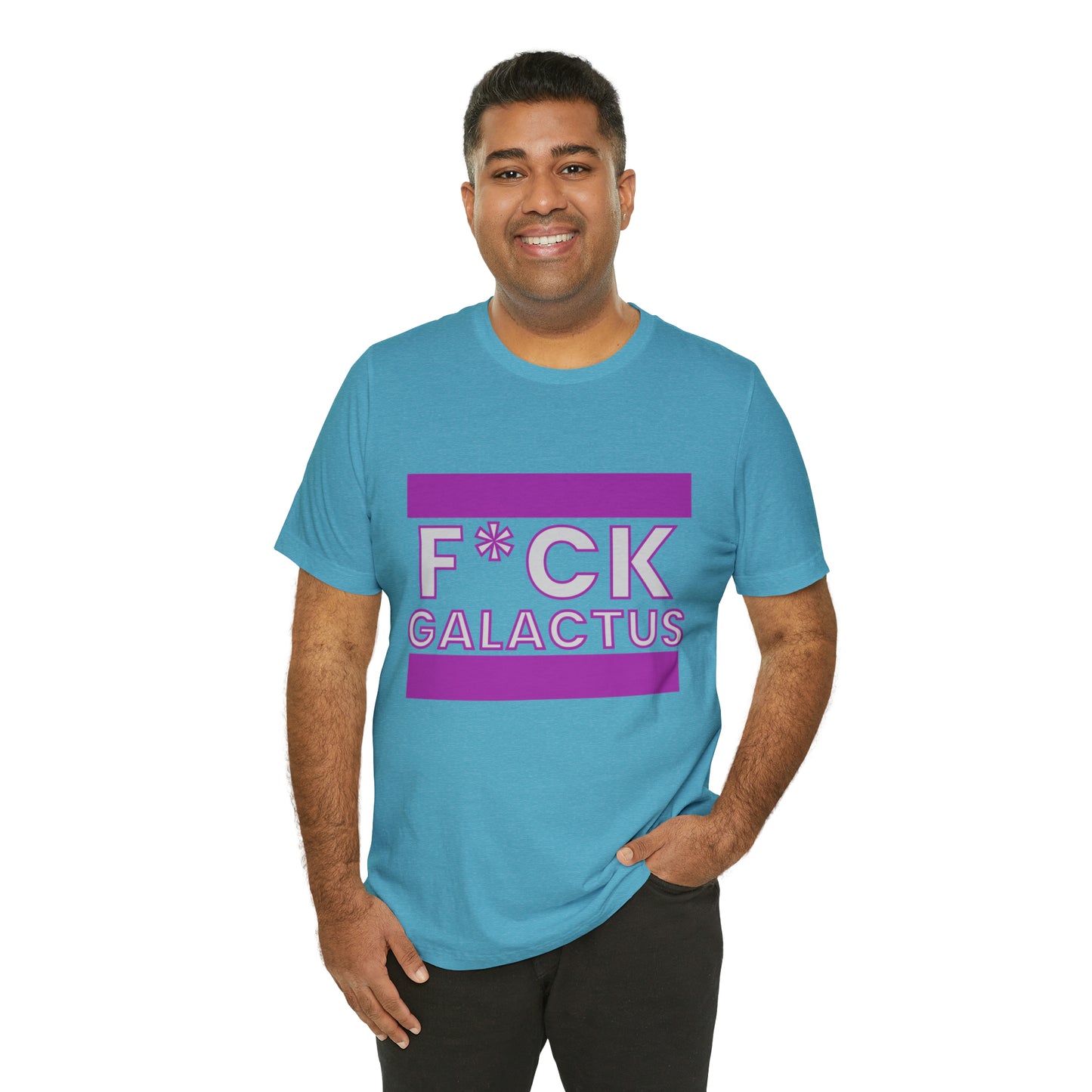 "fuck galactus" Marvel Snap Unisex Jersey Short Sleeve Tee