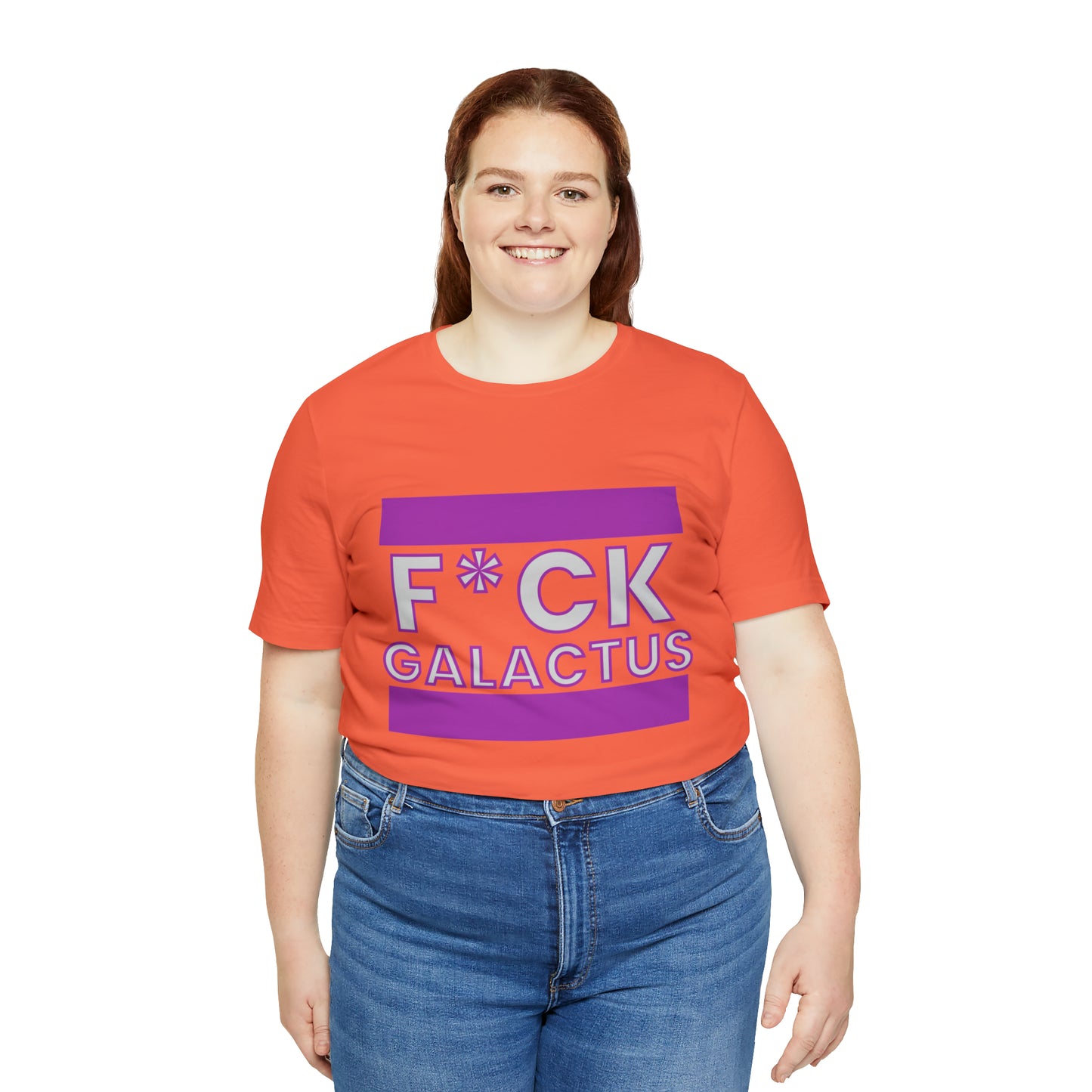 "fuck galactus" Marvel Snap Unisex Jersey Short Sleeve Tee