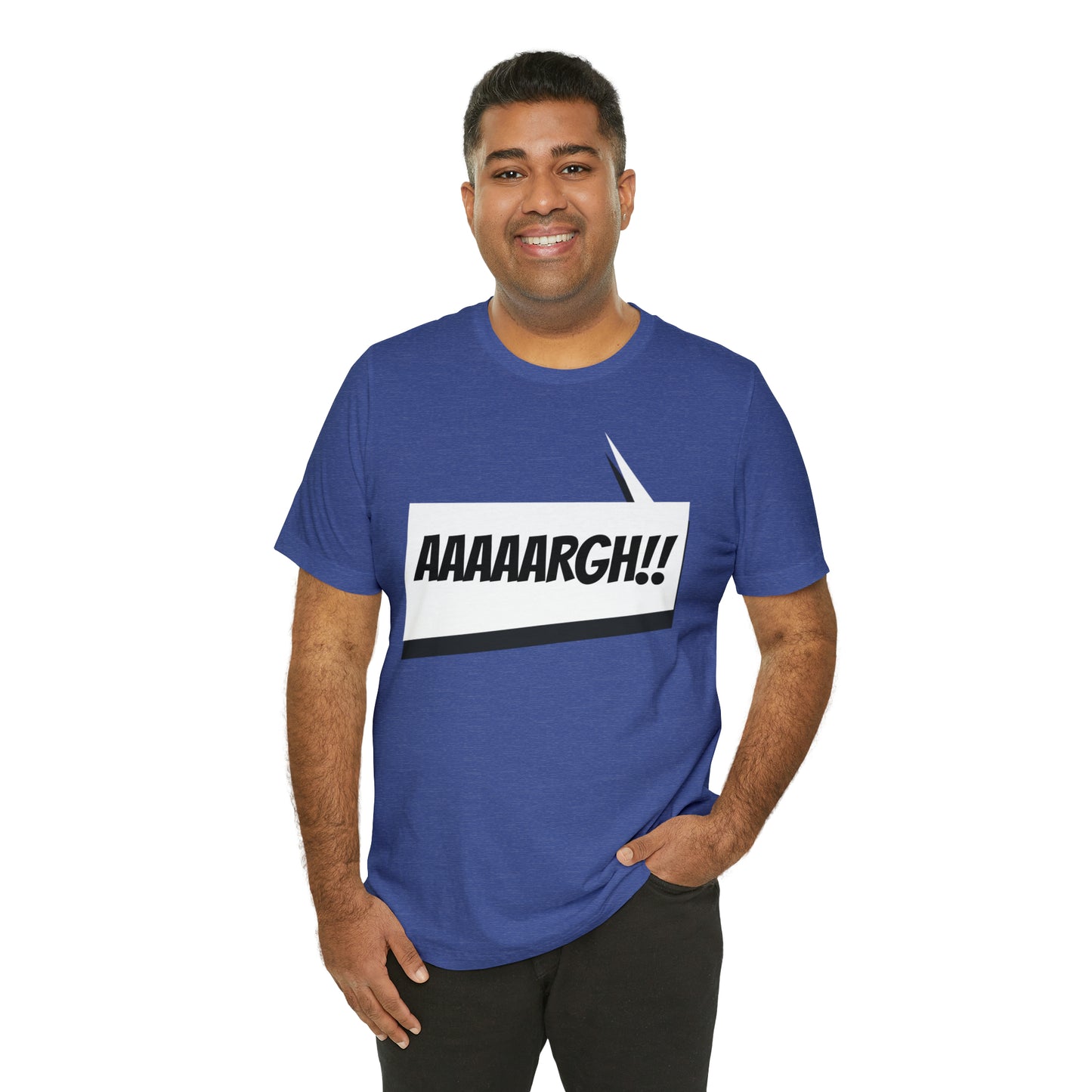 "aaaaargh!!!" Marvel Snap Unisex Jersey Short Sleeve Tee