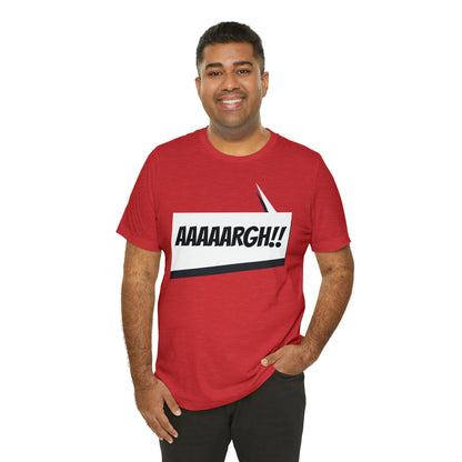 "aaaaargh!!!" Marvel Snap Unisex Jersey Short Sleeve Tee