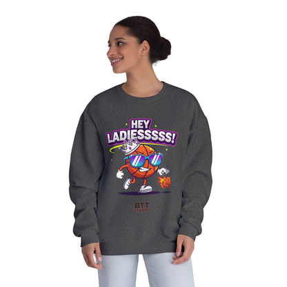 Hey Ladies Crown Crewneck Sweatshirt (Mult Colors)