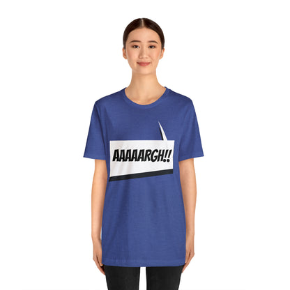 "aaaaargh!!!" Marvel Snap Unisex Jersey Short Sleeve Tee