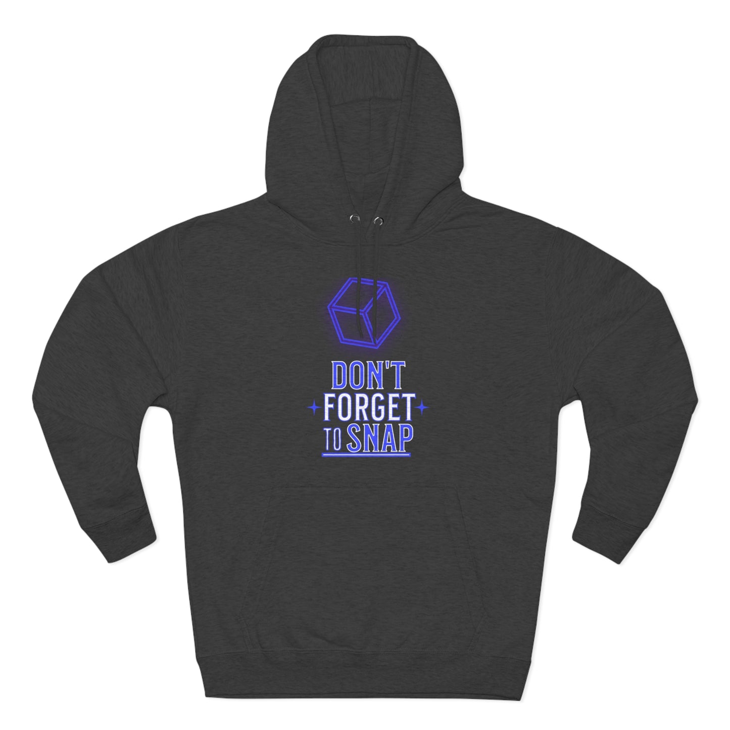 "Don't Forget to Snap" Marvel Snap Unisex Premium Pullover Hoodie
