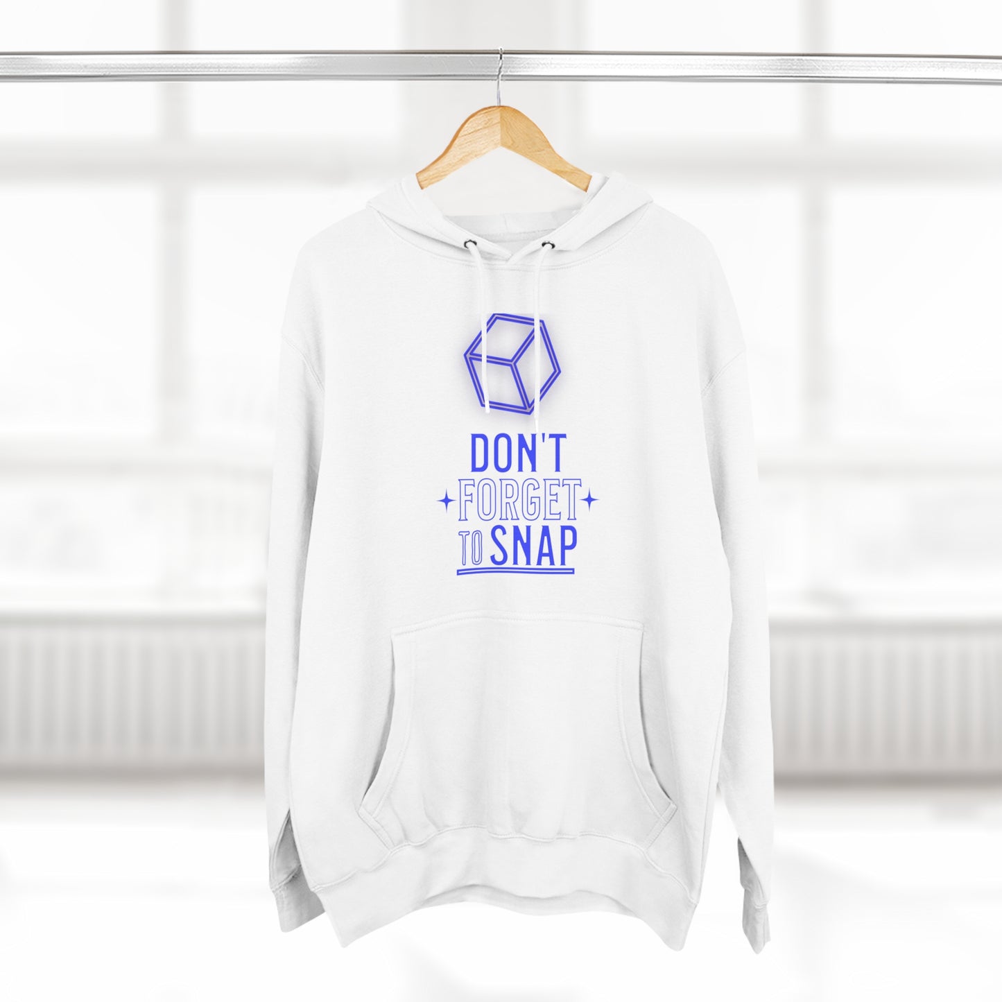 "Don't Forget to Snap" Marvel Snap Unisex Premium Pullover Hoodie