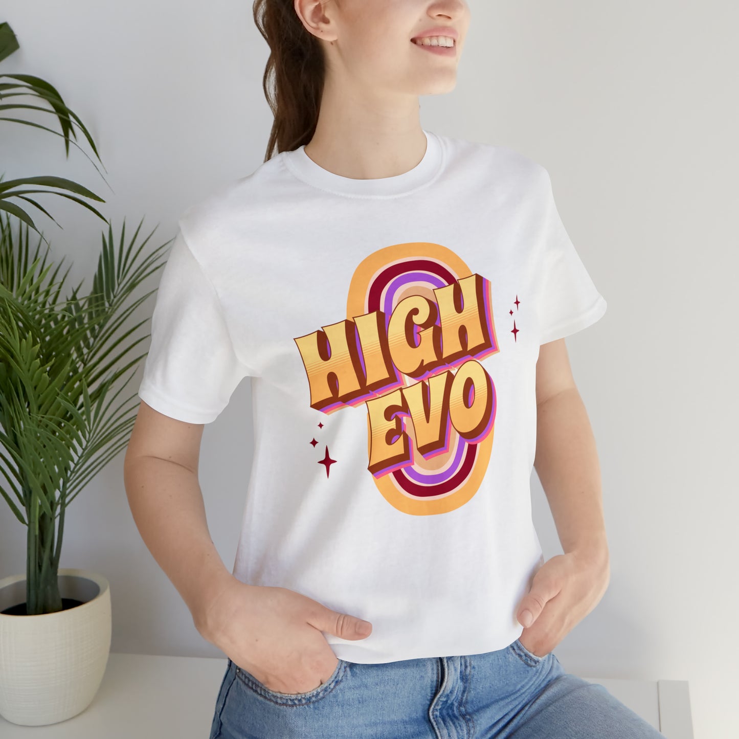 "High Evo" Unisex Jersey Short Sleeve Tee