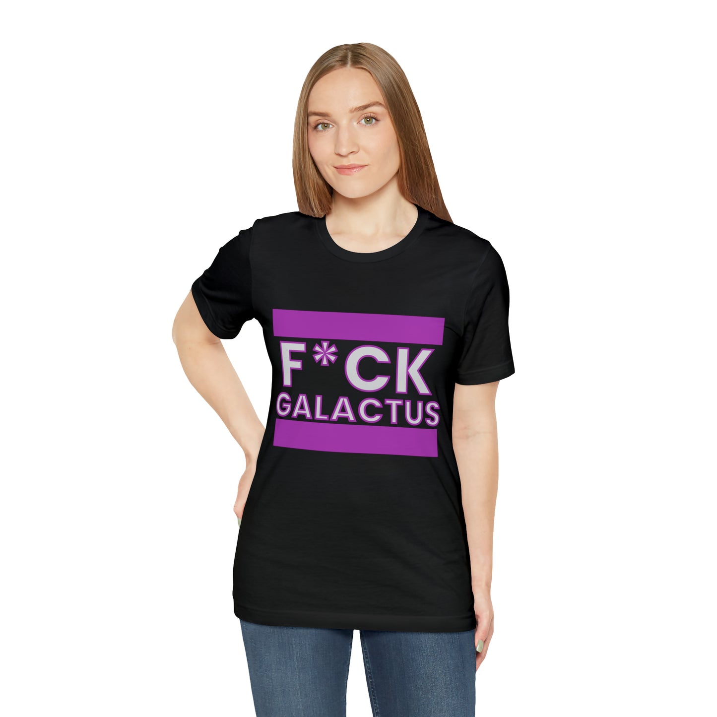 "fuck galactus" Marvel Snap Unisex Jersey Short Sleeve Tee