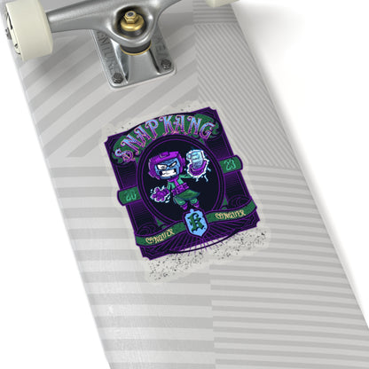 "Snap Kang Barber Logo" Marvel Snap Kiss-Cut Stickers