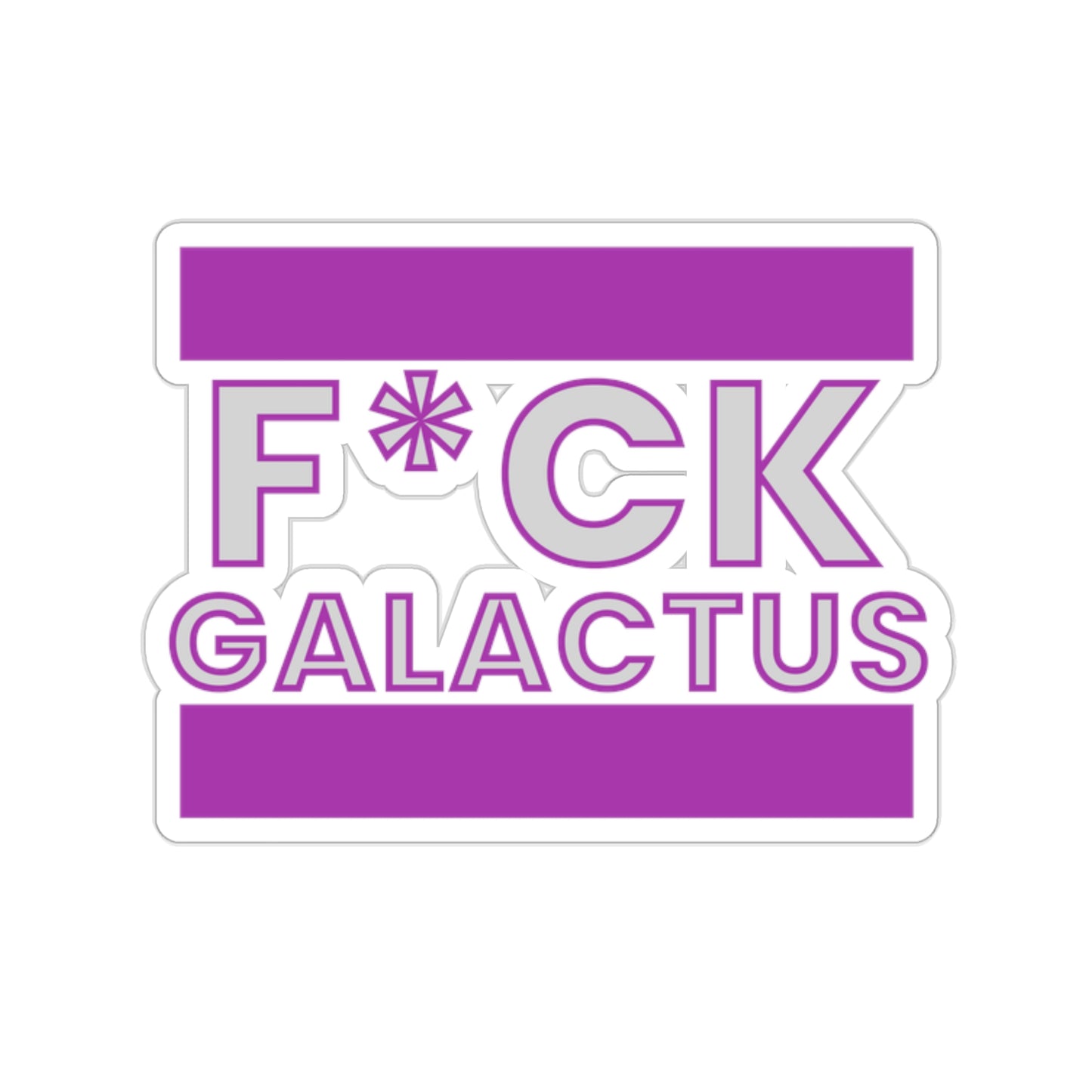 "Fuck Galactus" Marvel Snap Kiss-Cut Stickers