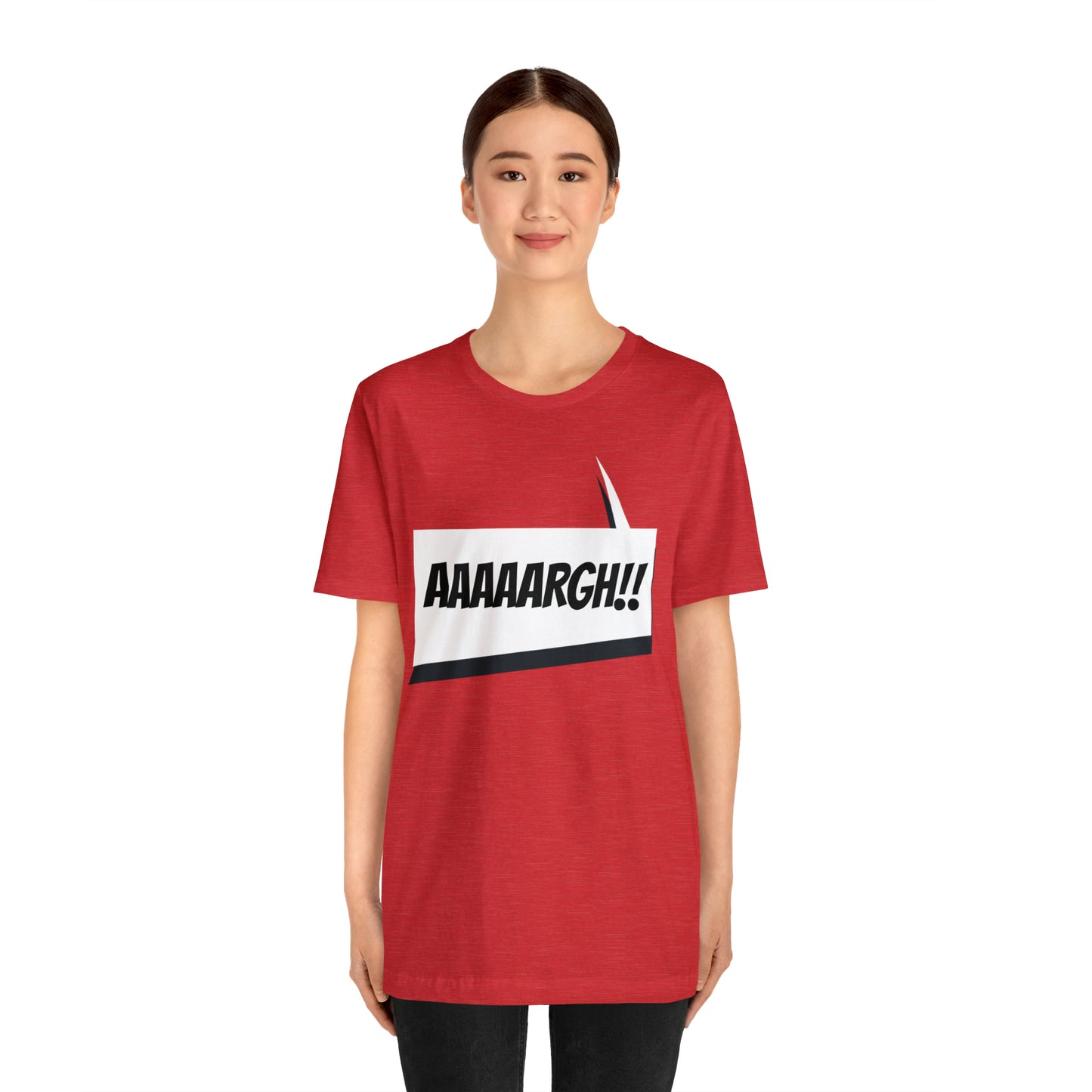 "aaaaargh!!!" Marvel Snap Unisex Jersey Short Sleeve Tee