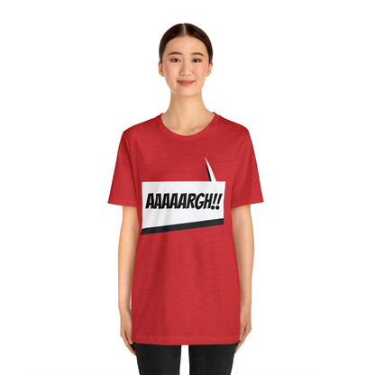 "aaaaargh!!!" Marvel Snap Unisex Jersey Short Sleeve Tee