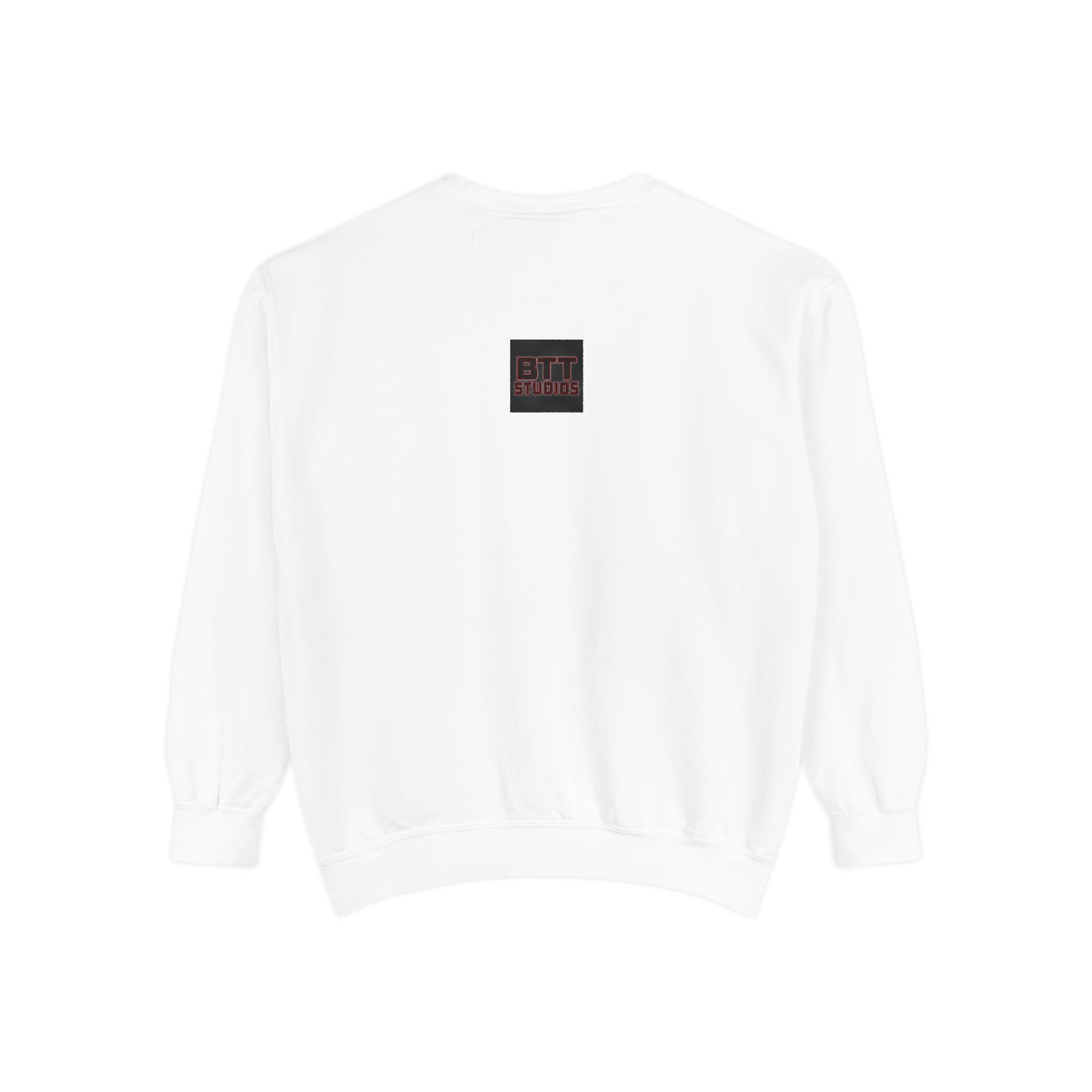 Chic Unisex Garment-Dyed Sweatshirt, Cozy Fall Fashion, Gift for Him/Her, Customizable Apparel, College Spirit Wear, Casual Streetwear