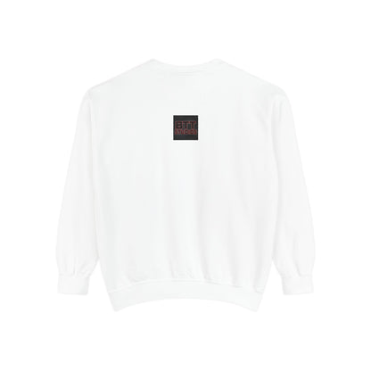 Chic Unisex Garment-Dyed Sweatshirt, Cozy Fall Fashion, Gift for Him/Her, Customizable Apparel, College Spirit Wear, Casual Streetwear