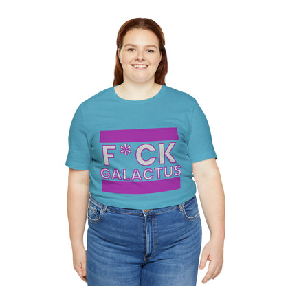 "fuck galactus" Marvel Snap Unisex Jersey Short Sleeve Tee