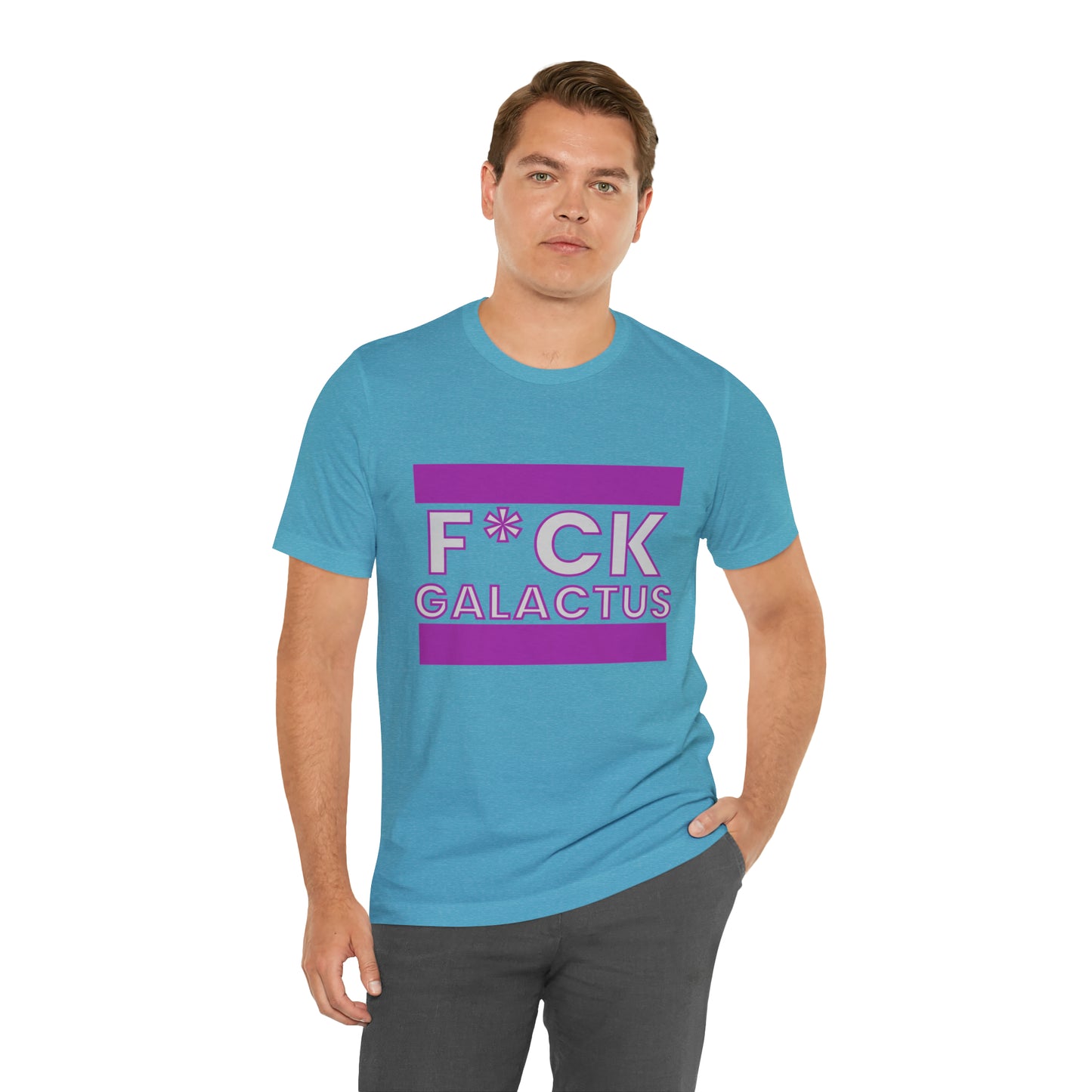 "fuck galactus" Marvel Snap Unisex Jersey Short Sleeve Tee