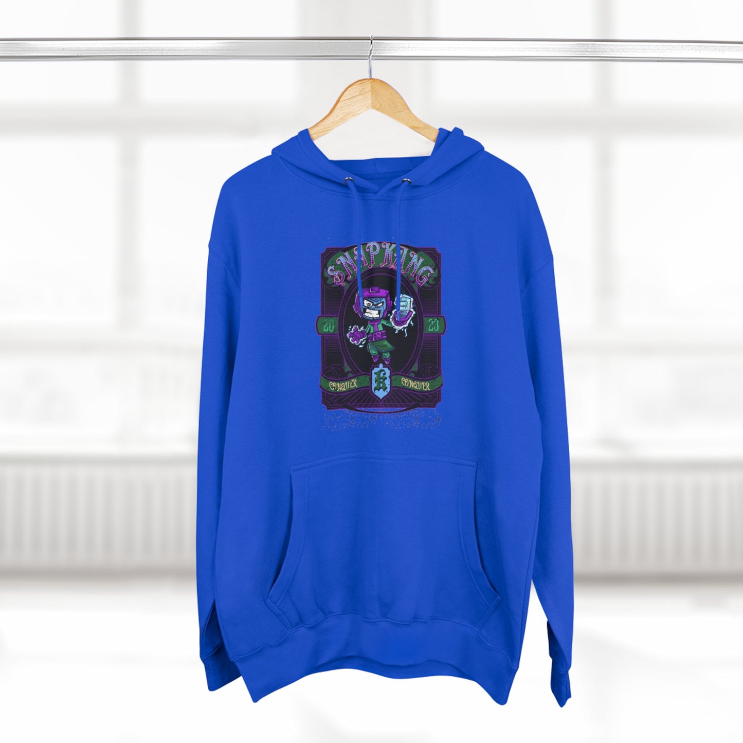 "Snap Kang Barber" Marvel Snap Unisex Premium Pullover Hoodie