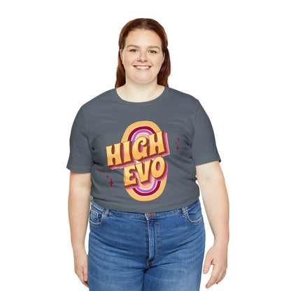 "High Evo" Unisex Jersey Short Sleeve Tee