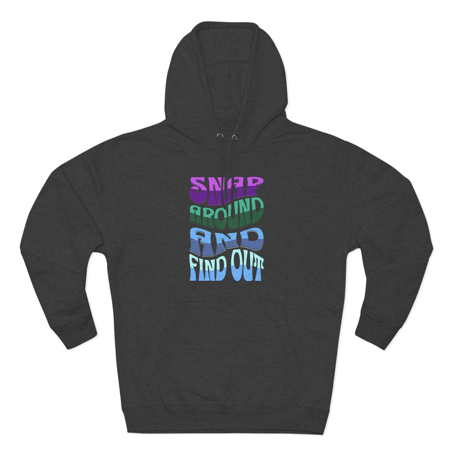 "Snap Around and Find Out" Marvel Snap Unisex Premium Pullover Hoodie