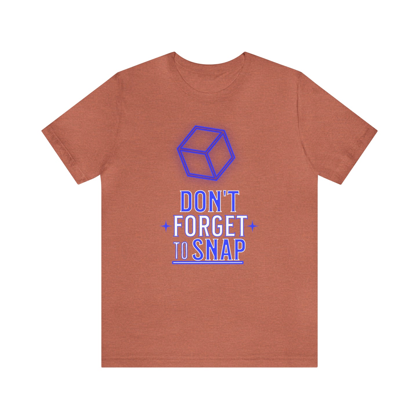 "don't forget to snap" Marvel Snap Unisex Jersey Short Sleeve Tee