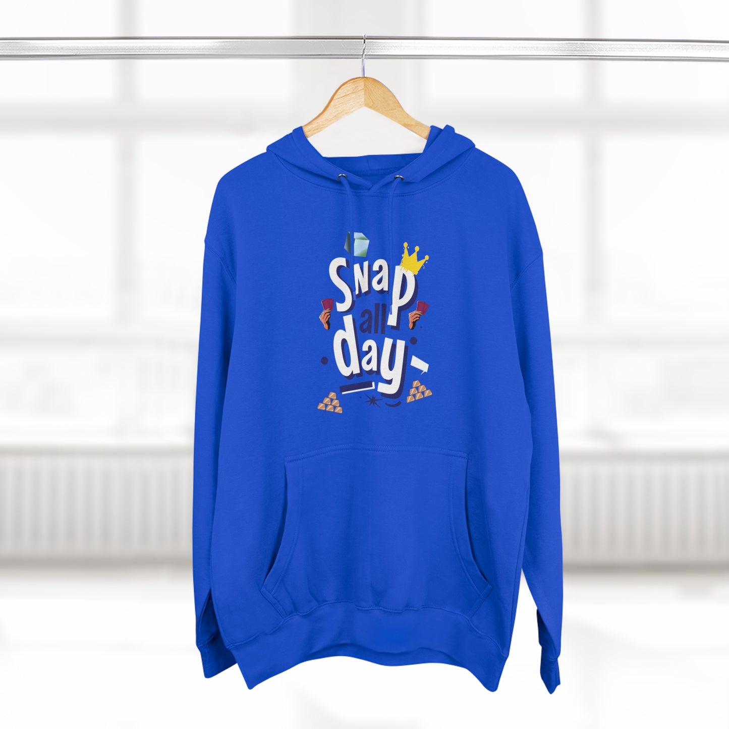 "Snap All Day" Marvel Snap Unisex Premium Pullover Hoodie