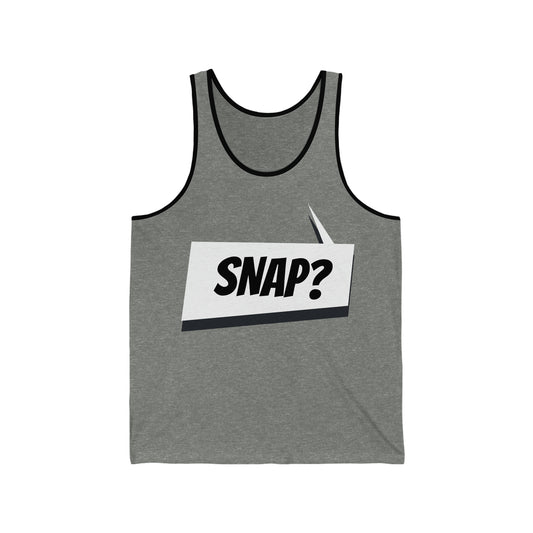 "Snap?" Marvel Snap Unisex Jersey Tank