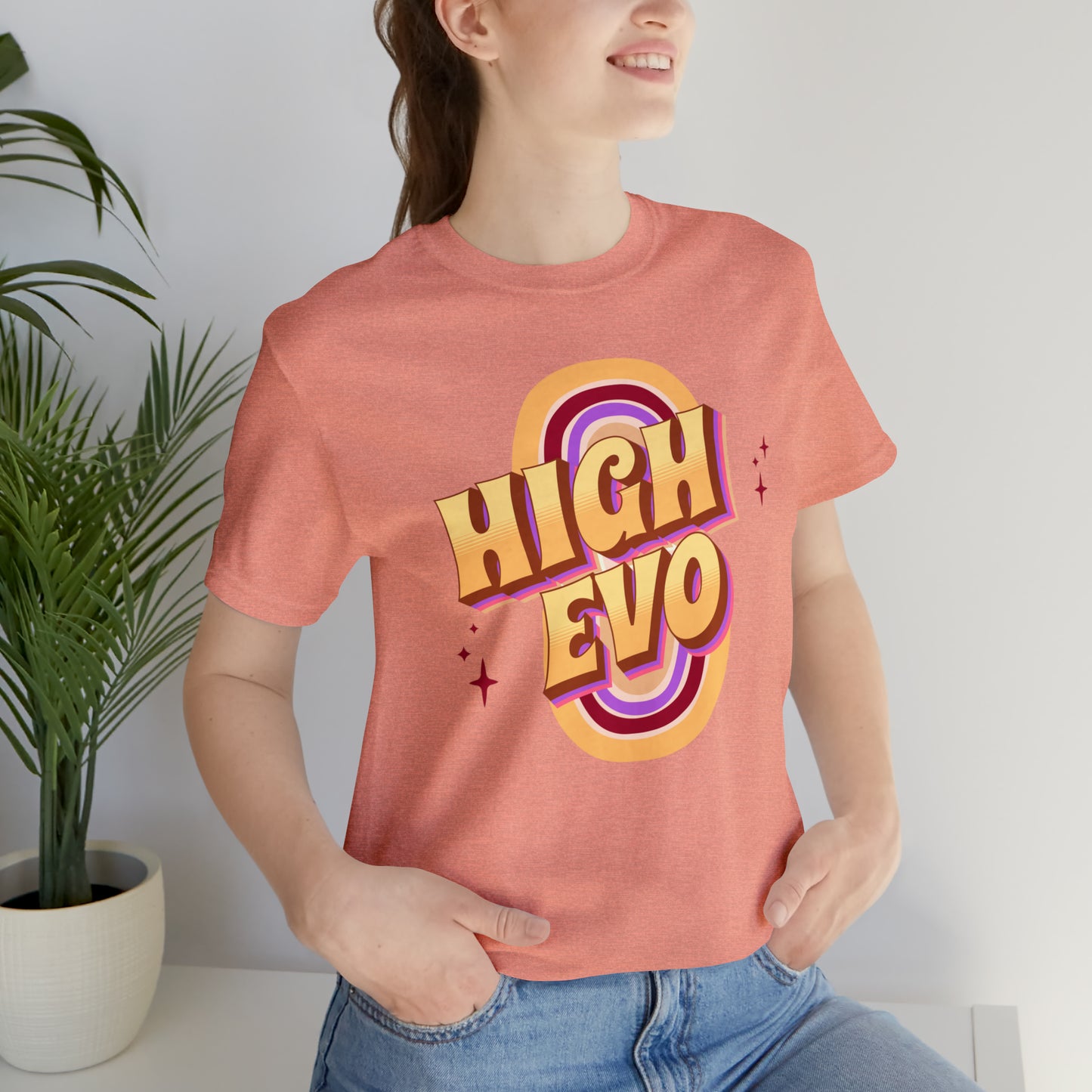 "High Evo" Unisex Jersey Short Sleeve Tee
