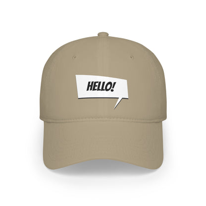 "hello!" Marvel Snap Low Profile Baseball Cap