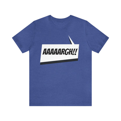 "aaaaargh!!!" Marvel Snap Unisex Jersey Short Sleeve Tee