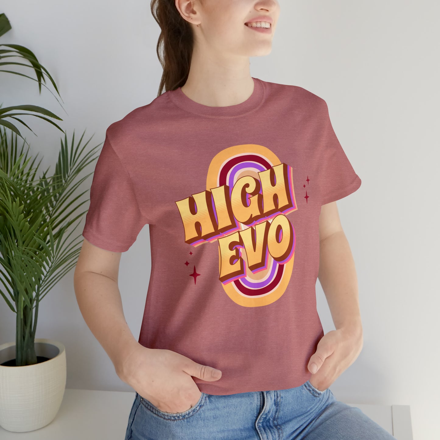 "High Evo" Unisex Jersey Short Sleeve Tee