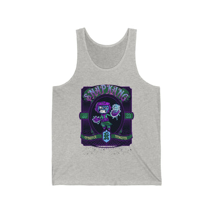 "Snap kang barber logo" Marvel Snap Unisex Jersey Tank