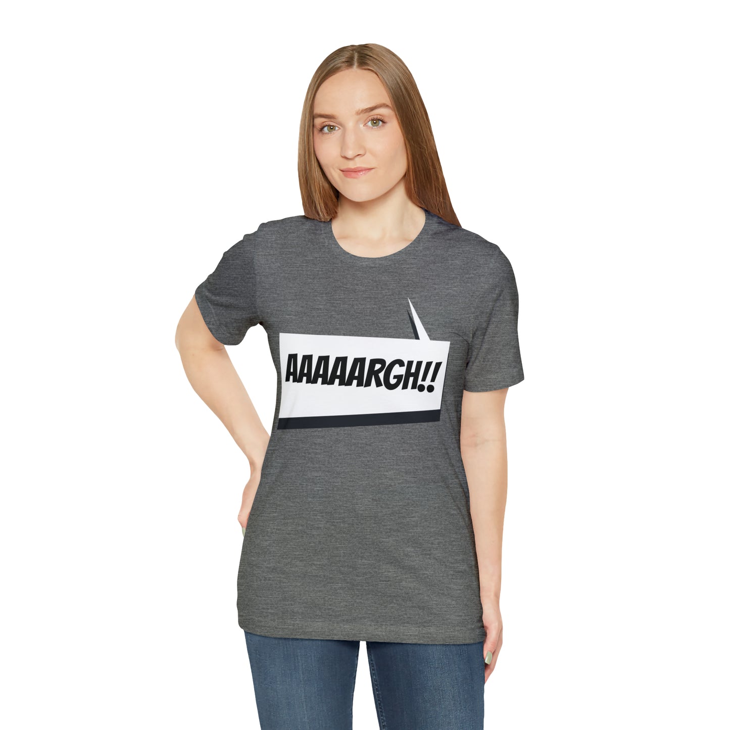 "aaaaargh!!!" Marvel Snap Unisex Jersey Short Sleeve Tee