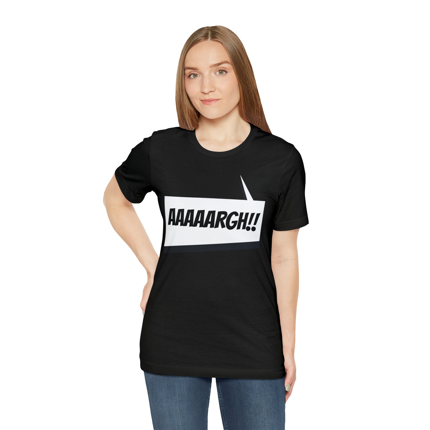 "aaaaargh!!!" Marvel Snap Unisex Jersey Short Sleeve Tee