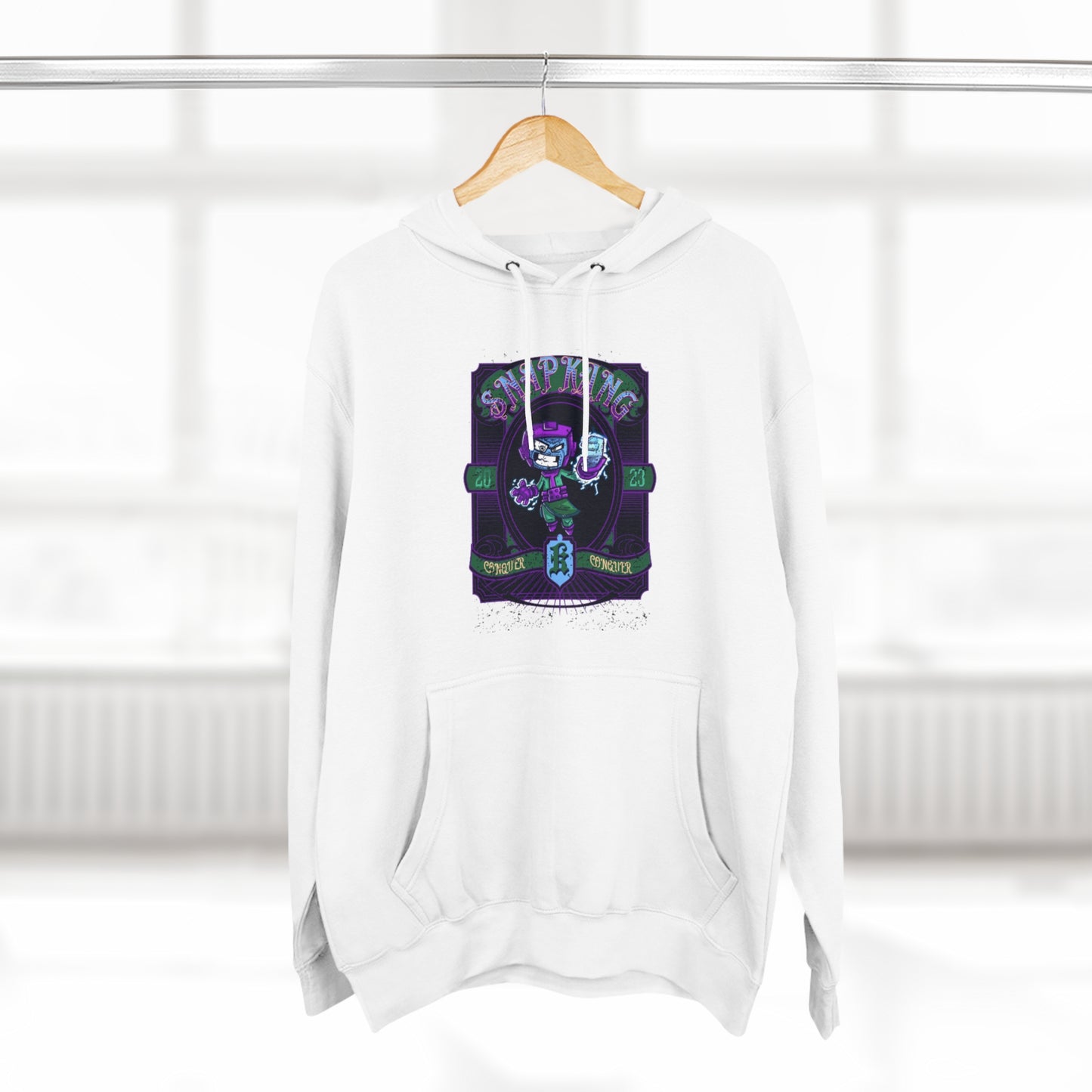 "Snap Kang Barber" Marvel Snap Unisex Premium Pullover Hoodie
