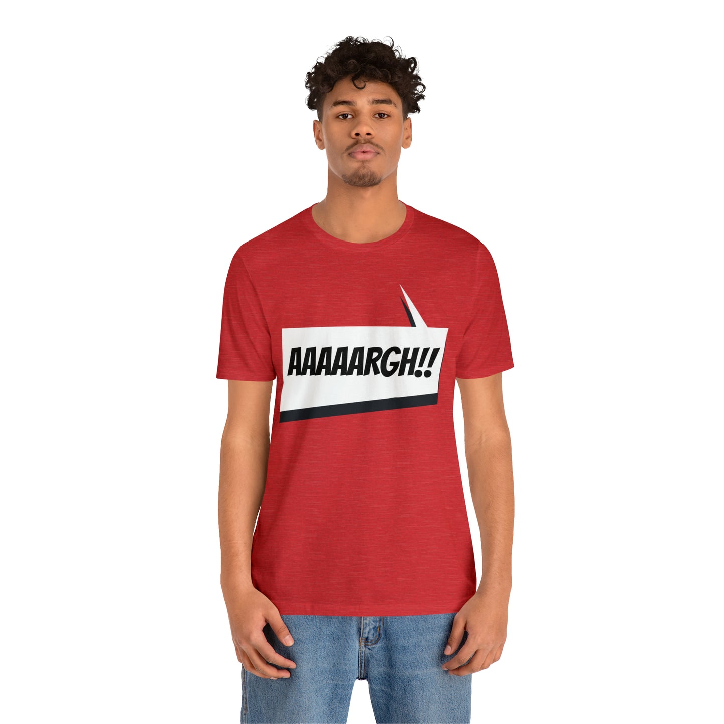 "aaaaargh!!!" Marvel Snap Unisex Jersey Short Sleeve Tee