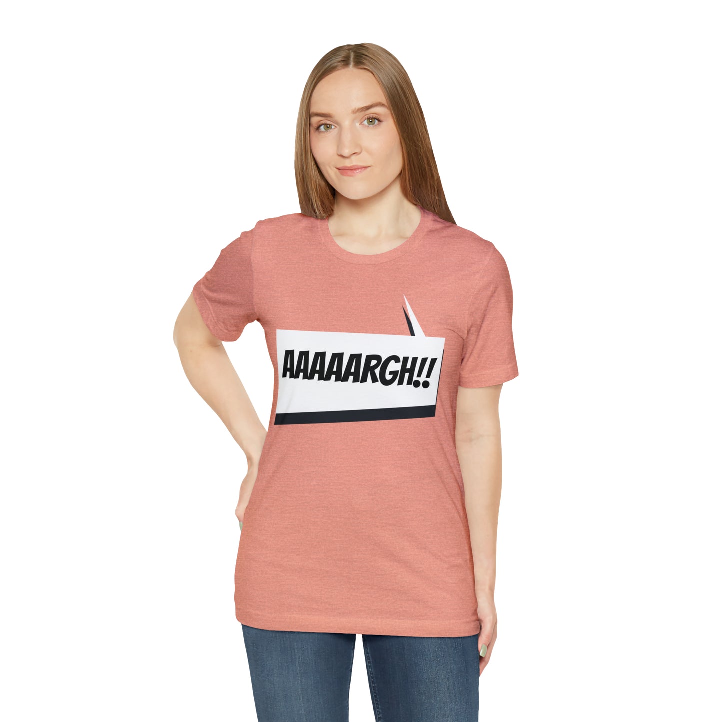 "aaaaargh!!!" Marvel Snap Unisex Jersey Short Sleeve Tee