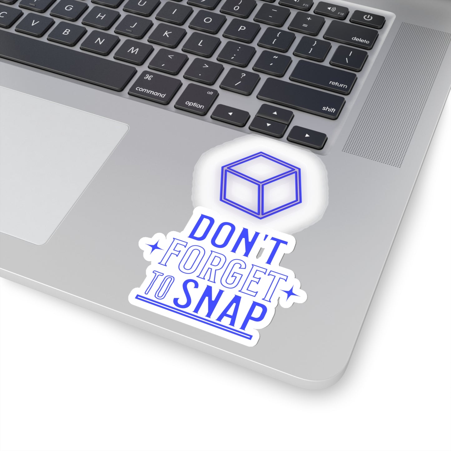 "Don't Forget to Snap" Kiss-Cut Stickers