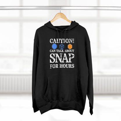 "Caution Can Snap All Day" Marvel Snap Unisex Premium Pullover Hoodie