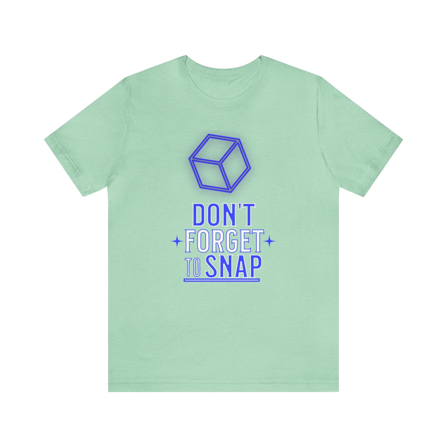 "don't forget to snap" Marvel Snap Unisex Jersey Short Sleeve Tee