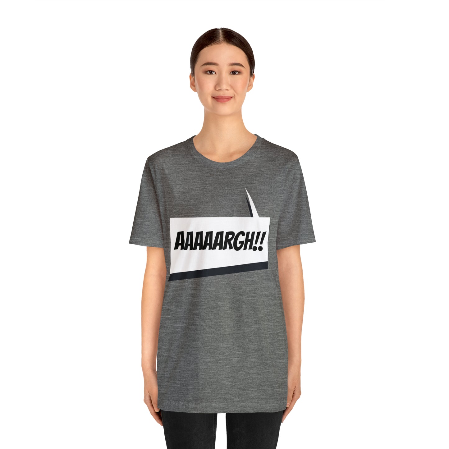 "aaaaargh!!!" Marvel Snap Unisex Jersey Short Sleeve Tee